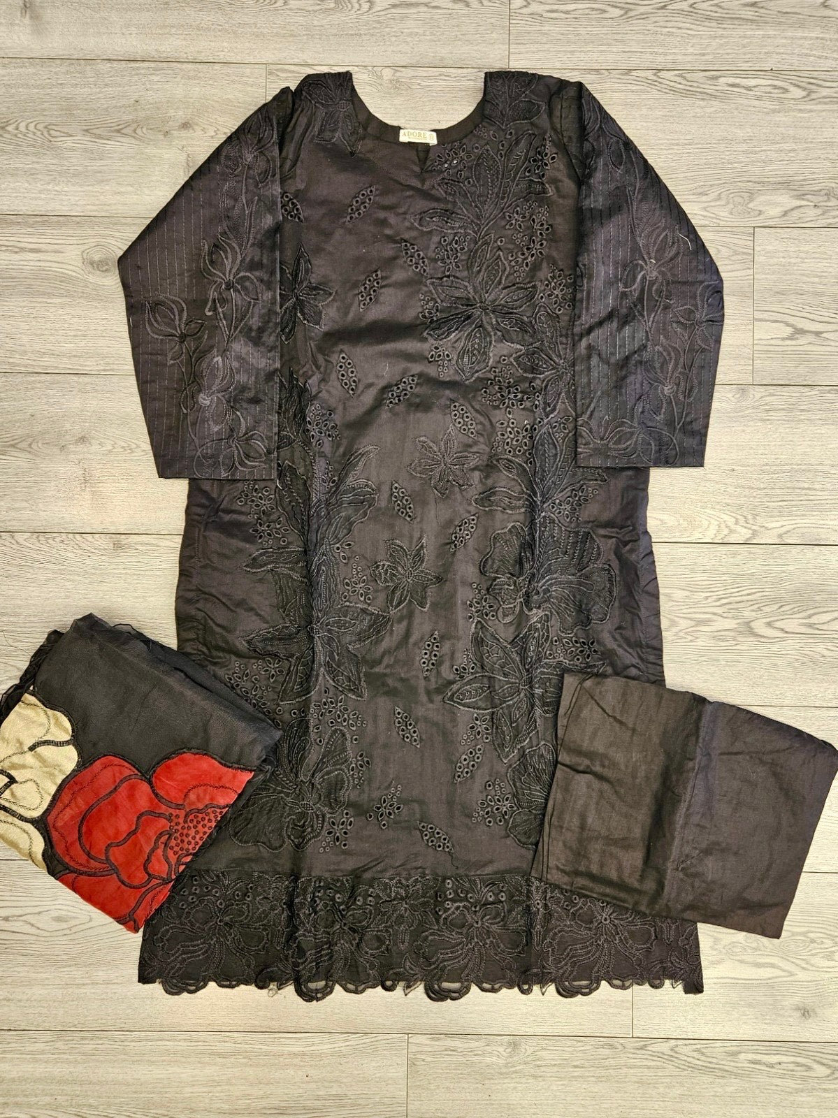Rang R black and red colour