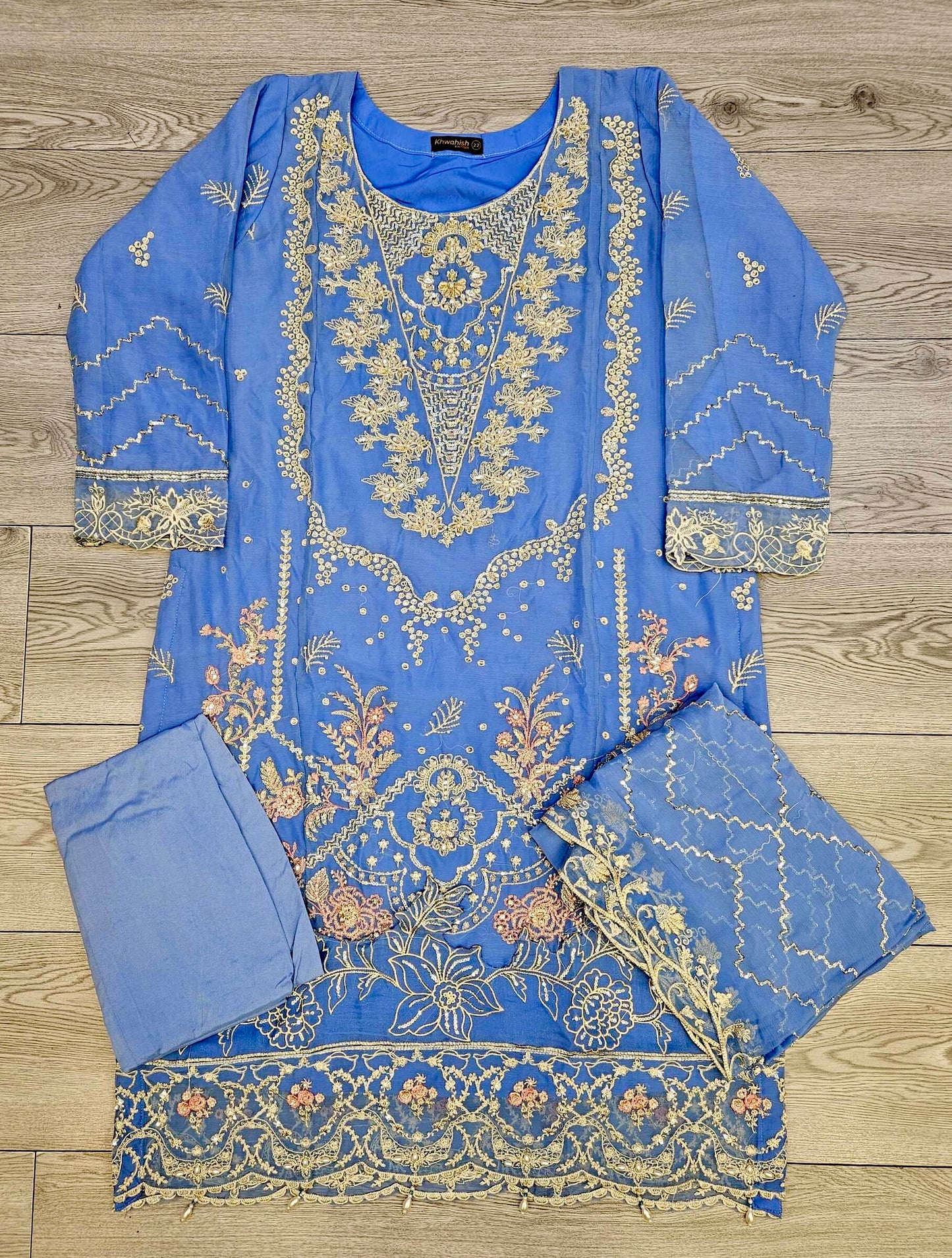 MSA cornflower blue colour