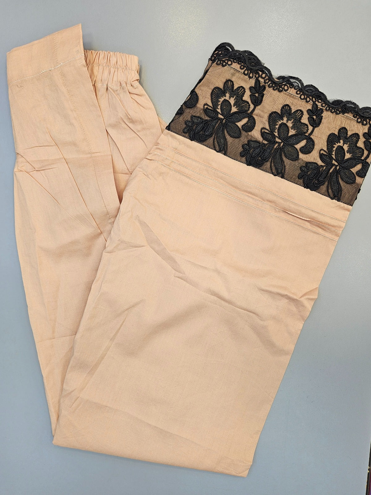 Various colours cotton capri trousers cotton trousers with embroidery to pair with kurti and shawlar kameez suits