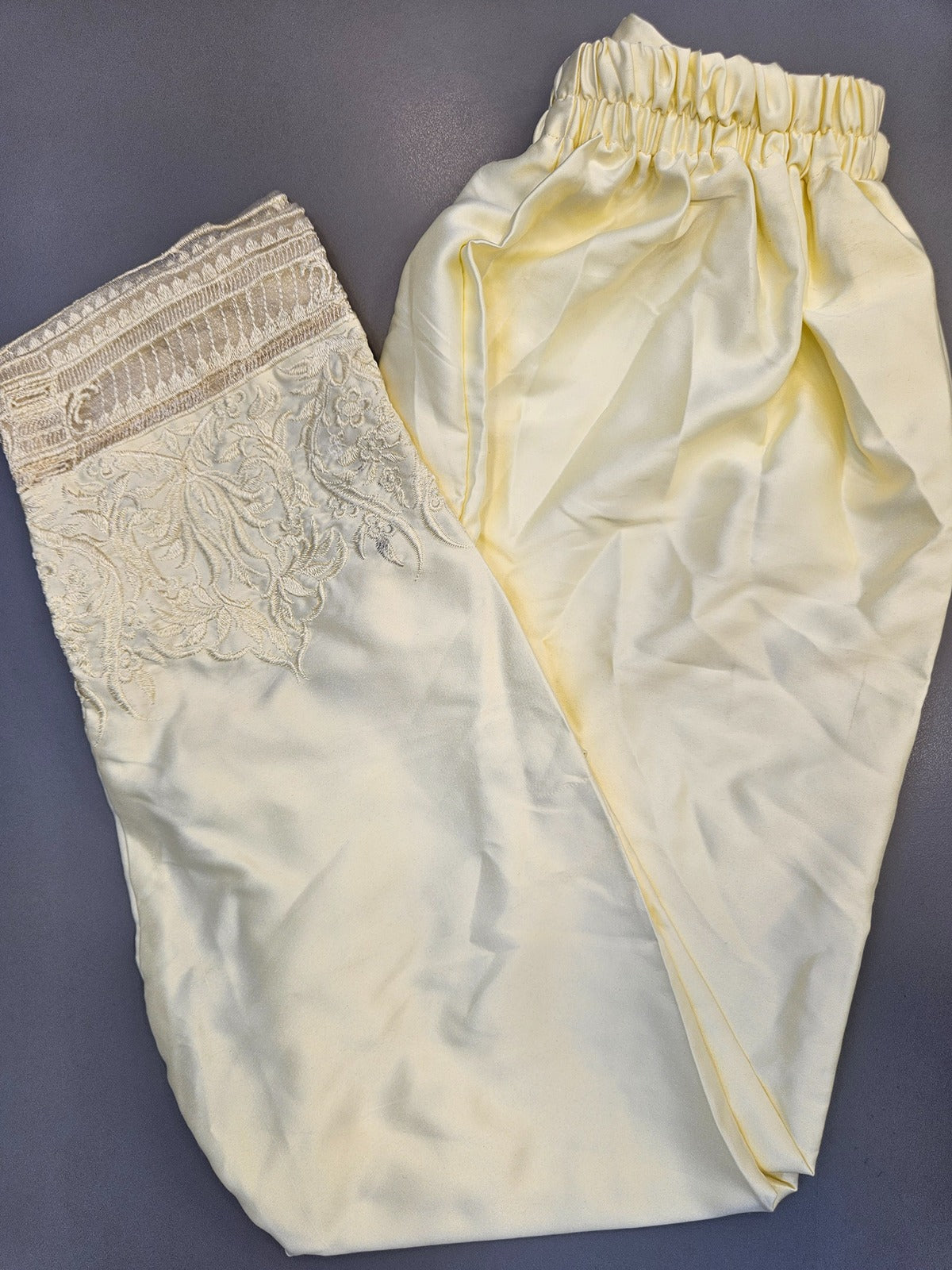 Various colours cotton capri trousers cotton trousers with embroidery to pair with kurti and shawlar kameez suits