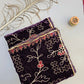 Velvet Shawls with Zari and Thread Embroidery