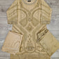 MB sand beige colour hand embellished in pearls crystals stones