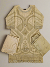 MB sand beige colour hand embellished in pearls crystals stones