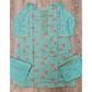 Sea Green Khaddar Winter Shalwar Kameez | Thread Embroidery | Sizes 2XL-4XL