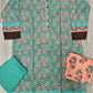 Sea Green Cotton Shalwar Kameez: ALK's Latest Collection