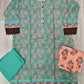 Sea Green Cotton Shalwar Kameez: ALK's Latest Collection