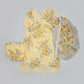 parmesan yellow floral cotton shalwar kameez maria b style