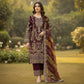 Falak Royal Plum | Embroidered Kameez with Multi-Panel Dupatta &amp; Palazzo