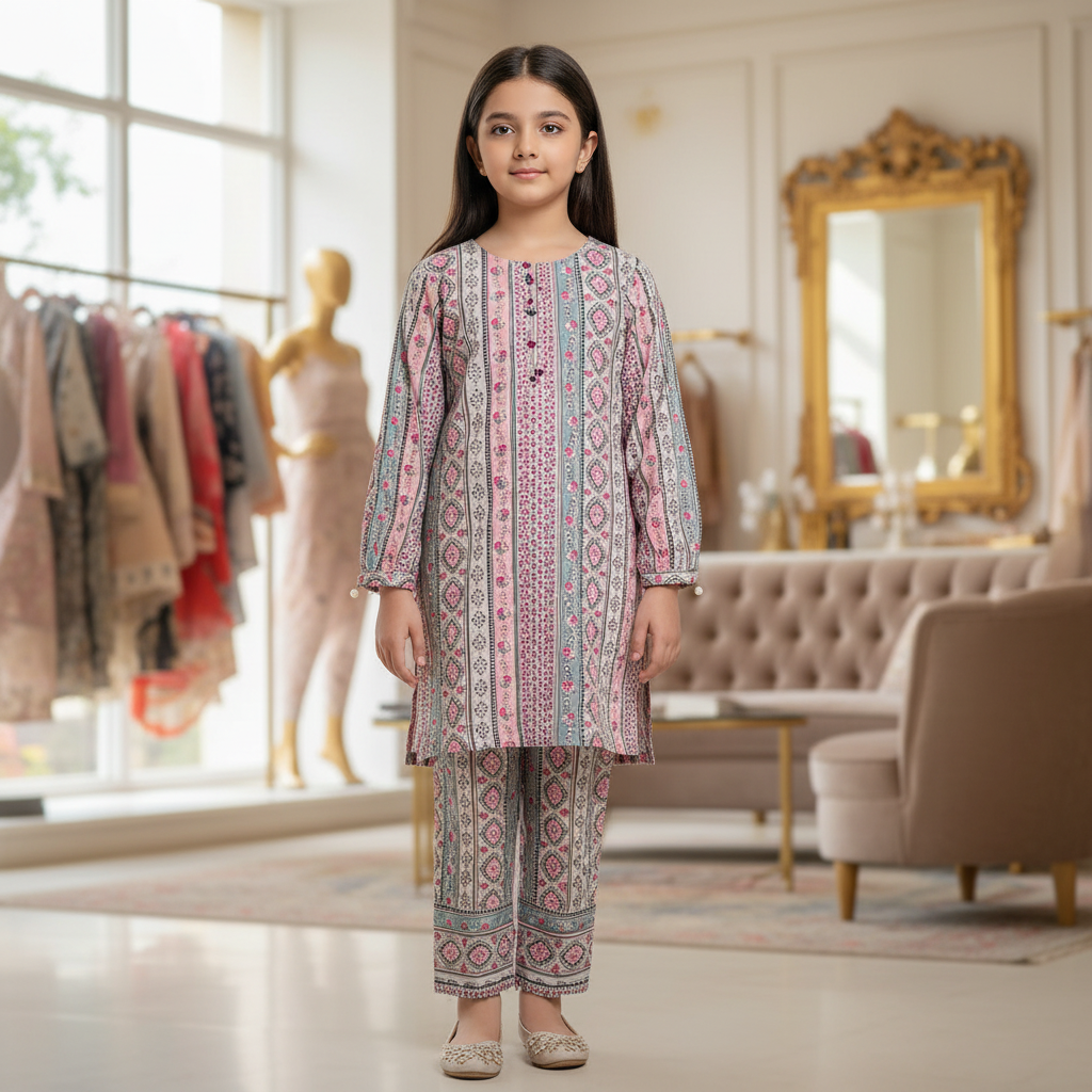 Zellbury Originals Girls Essentials Collection – Ages 7 to 12 Years | Prints and Styles for Everyday Eid