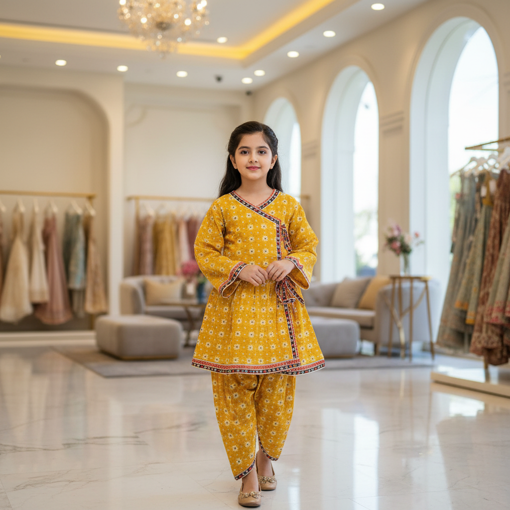 Zellbury Originals Girls Essentials Collection – Ages 7 to 12 Years | Prints and Styles for Everyday Eid