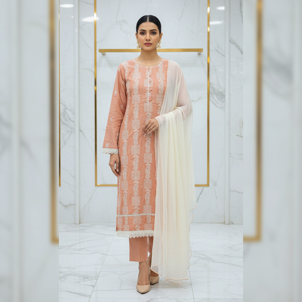 Dusty Periwinkle , Mustard Yellow and Muted Coral | Everyday Linen | Delicate Neck Style | Lace Details | Plus Sizes