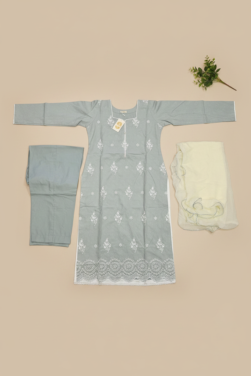 Textured Pastel Collection: Butter Yellow, Pastel Peach, Mint & Sage Shalwar Kameez | Everyday Eid Wear M to 8XL