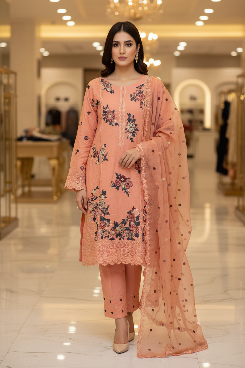 The Rainbow of Linen | Six Dreamy Shades, One Elegant Suit | Florals for Eid & Brunches | Plus Sizes