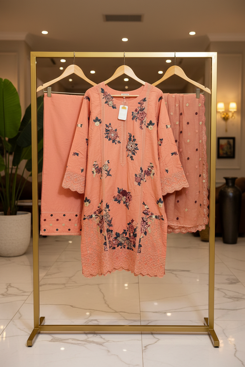 The Rainbow of Linen | Six Dreamy Shades, One Elegant Suit | Florals for Eid & Brunches | Plus Sizes