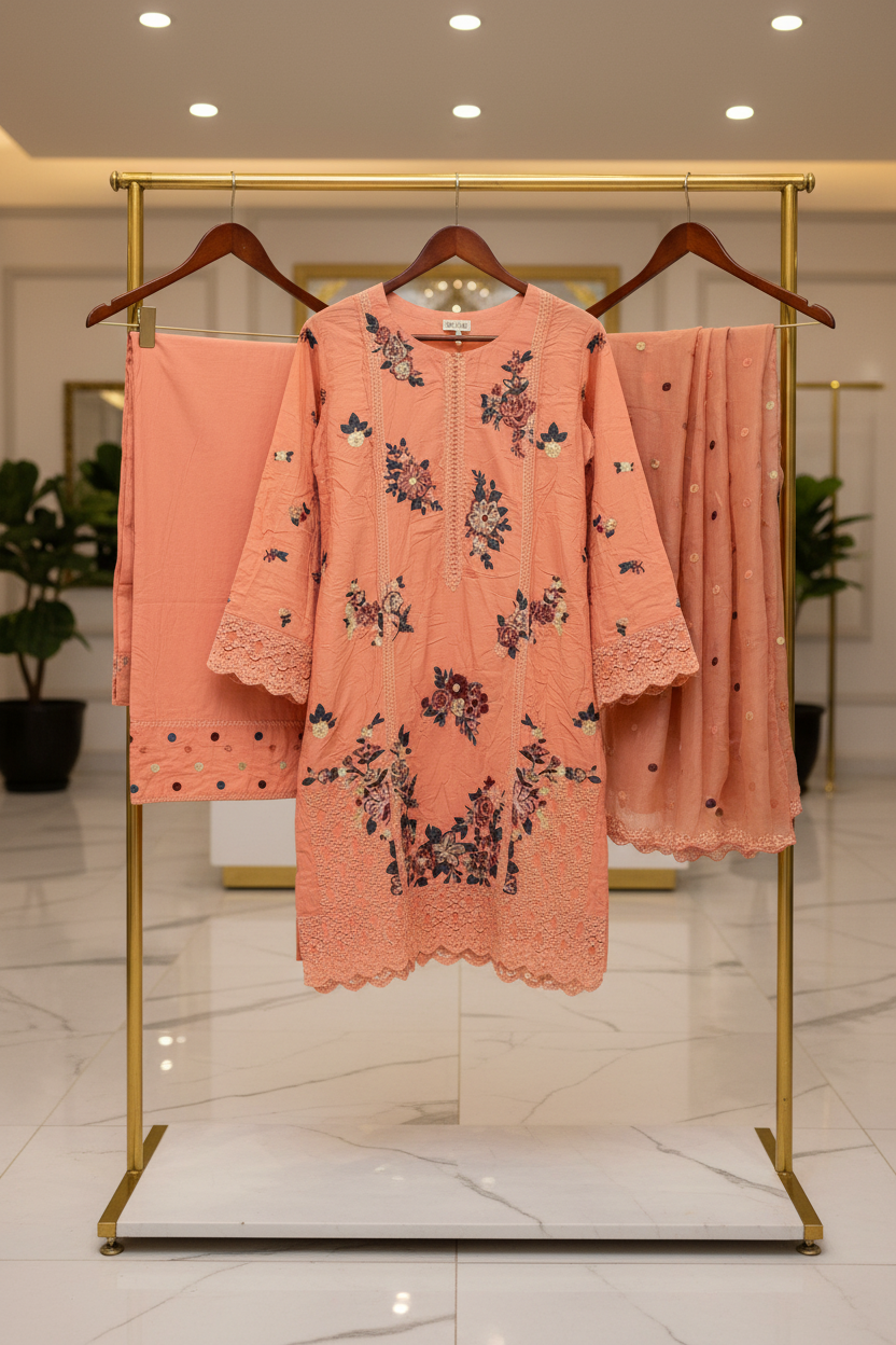 The Rainbow of Linen | Six Dreamy Shades, One Elegant Suit | Florals for Eid & Brunches | Plus Sizes