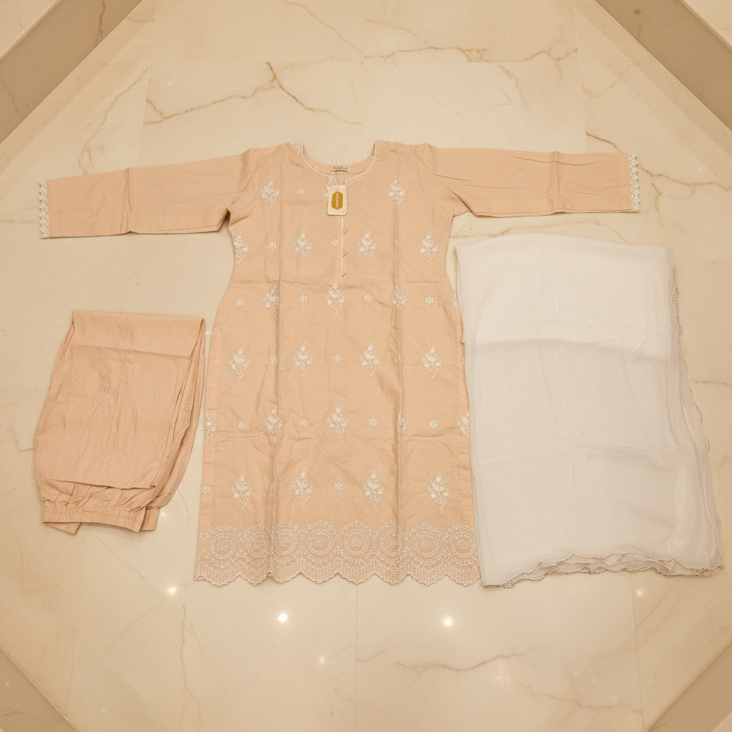 Textured Pastel Collection: Butter Yellow, Pastel Peach, Mint & Sage Shalwar Kameez | Everyday Eid Wear M to 8XL