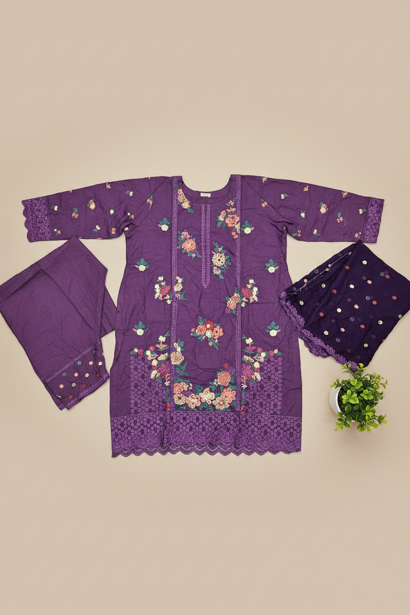 The Rainbow of Linen | Six Dreamy Shades, One Elegant Suit | Florals for Eid & Brunches | Plus Sizes