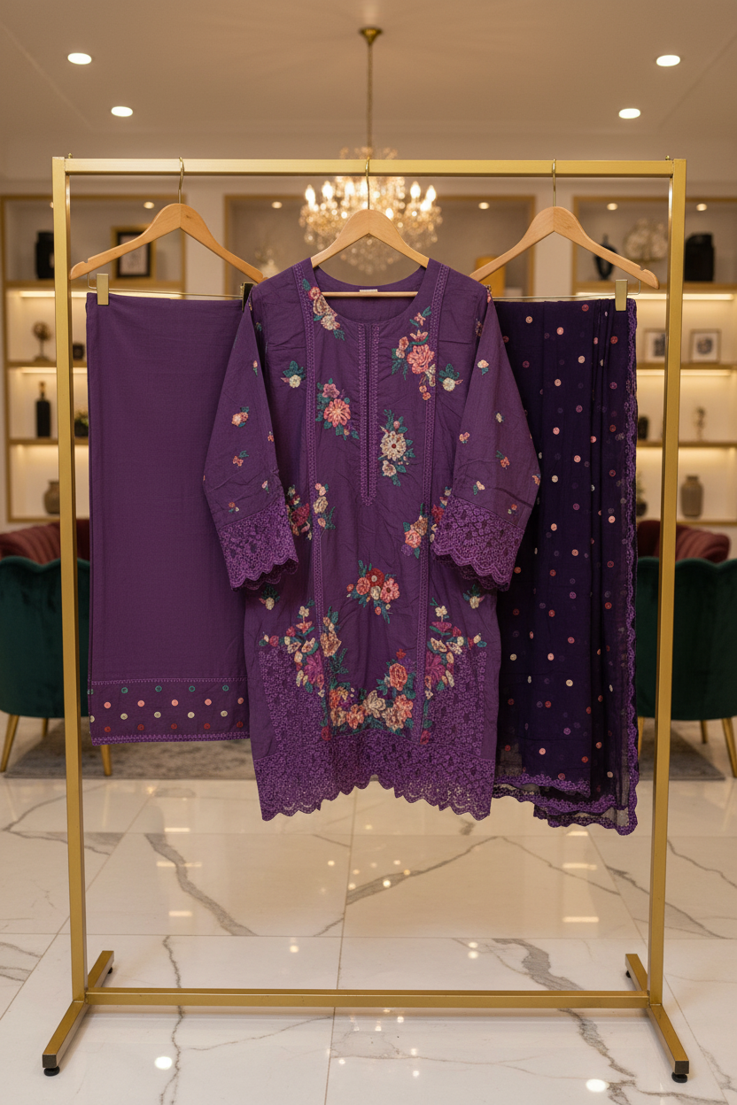 The Rainbow of Linen | Six Dreamy Shades, One Elegant Suit | Florals for Eid & Brunches | Plus Sizes