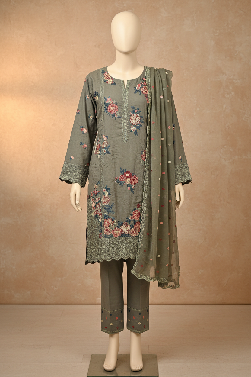 The Rainbow of Linen | Six Dreamy Shades, One Elegant Suit | Florals for Eid & Brunches | Plus Sizes