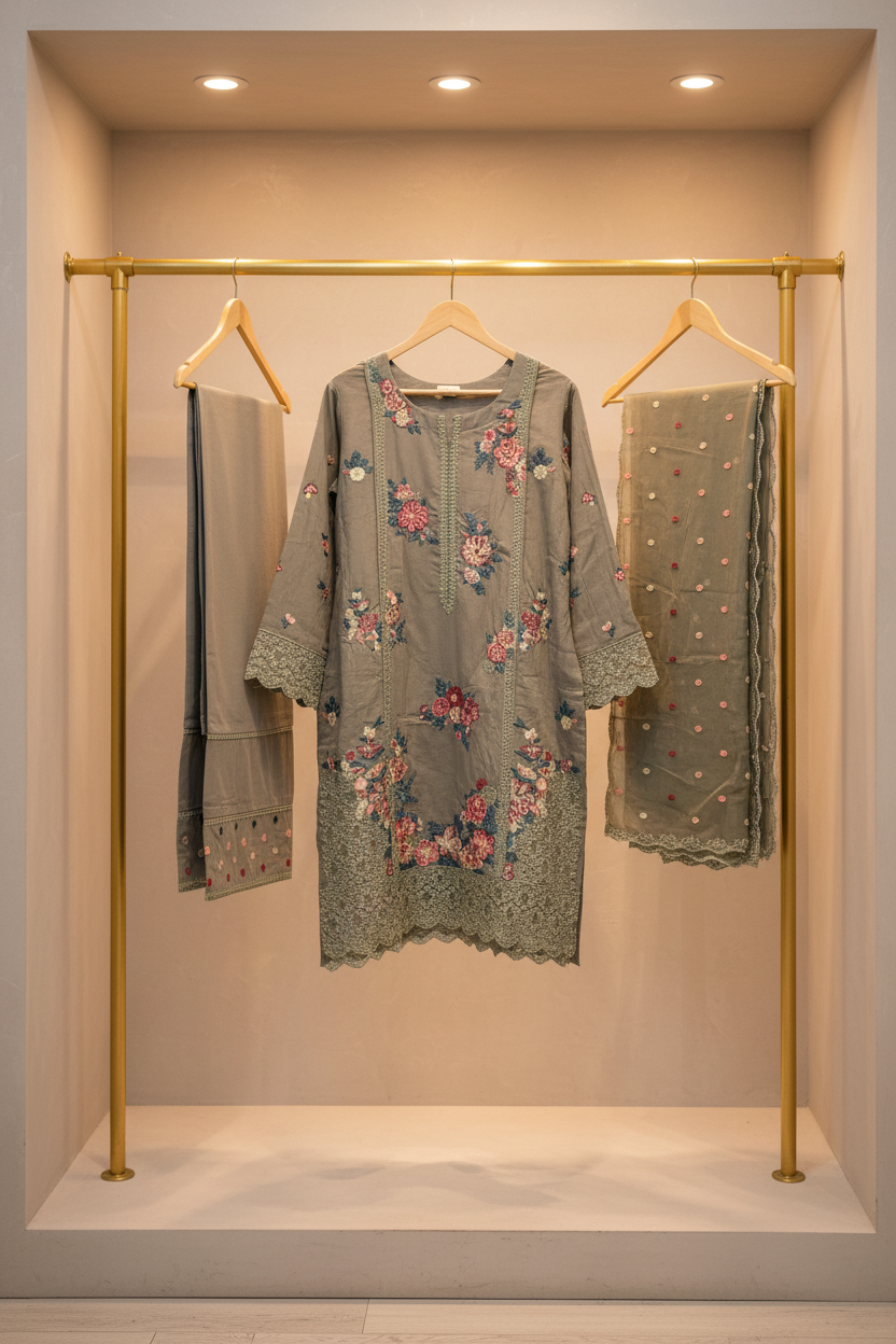 The Rainbow of Linen | Six Dreamy Shades, One Elegant Suit | Florals for Eid & Brunches | Plus Sizes