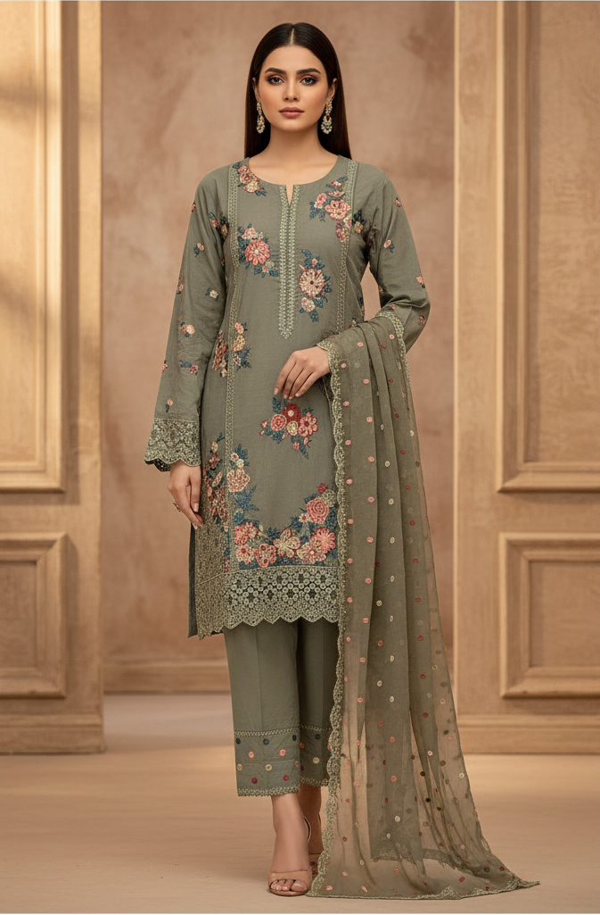 The Rainbow of Linen | Six Dreamy Shades, One Elegant Suit | Florals for Eid & Brunches | Plus Sizes