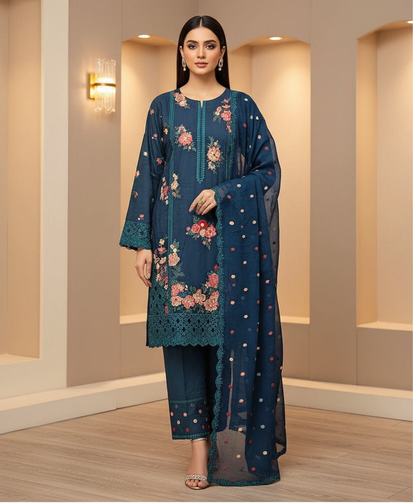 The Rainbow of Linen | Six Dreamy Shades, One Elegant Suit | Florals for Eid & Brunches | Plus Sizes