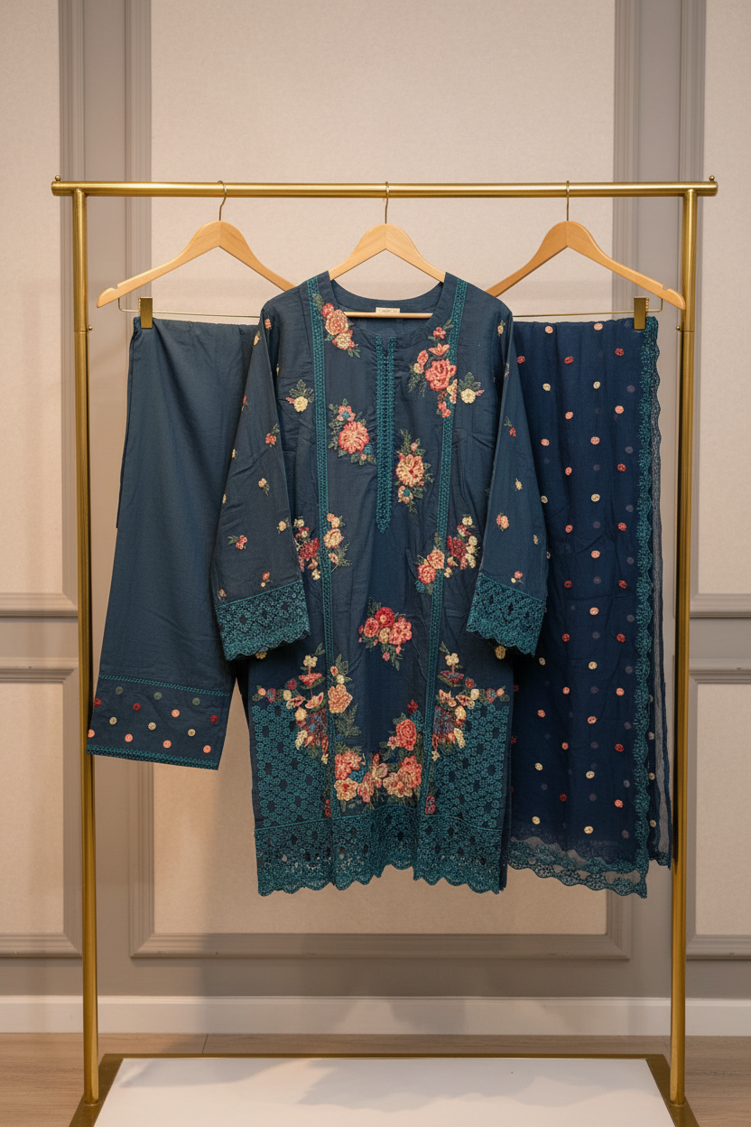 The Rainbow of Linen | Six Dreamy Shades, One Elegant Suit | Florals for Eid & Brunches | Plus Sizes