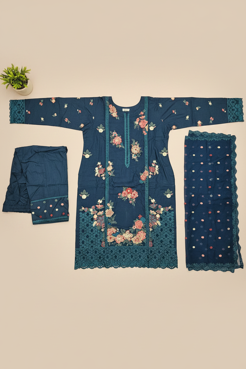 The Rainbow of Linen | Six Dreamy Shades, One Elegant Suit | Florals for Eid & Brunches | Plus Sizes