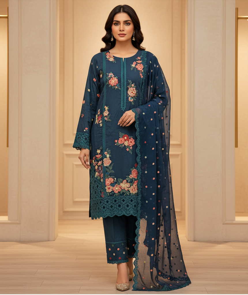 The Rainbow of Linen | Six Dreamy Shades, One Elegant Suit | Florals for Eid & Brunches | Plus Sizes