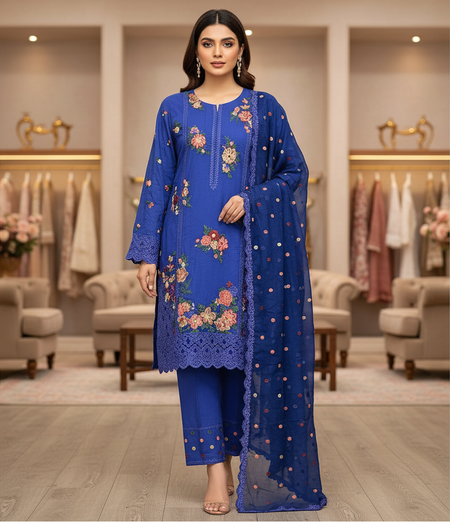 The Rainbow of Linen | Six Dreamy Shades, One Elegant Suit | Florals for Eid & Brunches | Plus Sizes