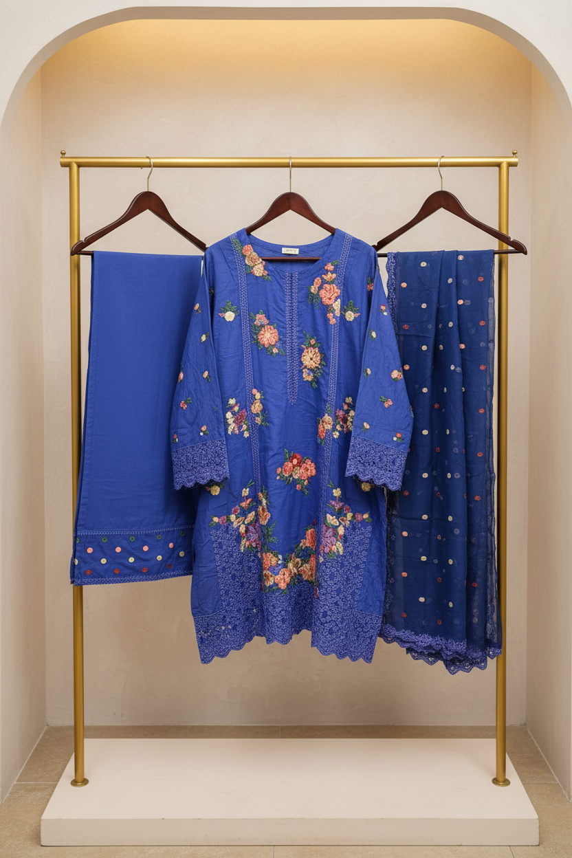 The Rainbow of Linen | Six Dreamy Shades, One Elegant Suit | Florals for Eid & Brunches | Plus Sizes