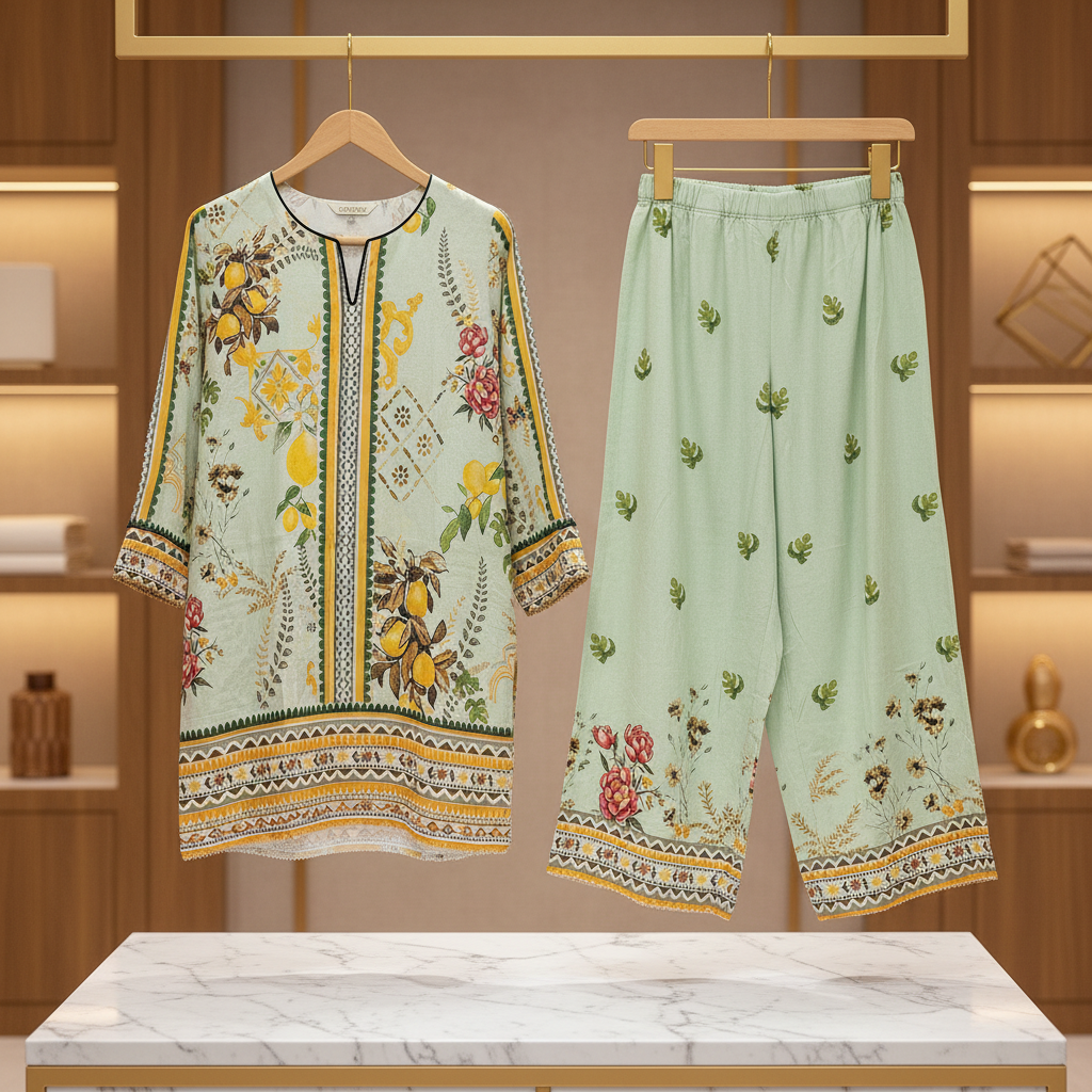 REG | The Co-Ord Collection | Women's 2 Piece Sets | 10 Colours & Designs | Floral Print Tops & Straight Leg Trousers | Casual & Everyday Wear
