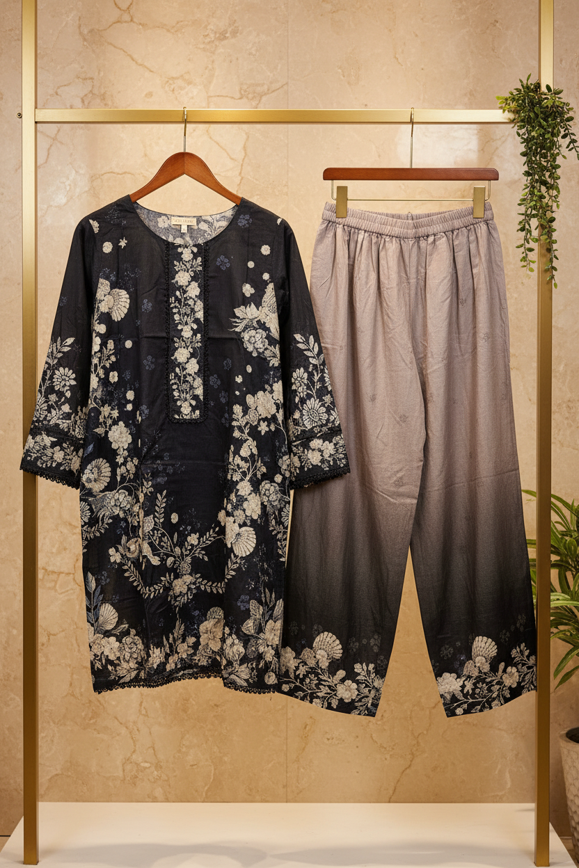 REG | The Co-Ord Collection | Women's 2 Piece Sets | 10 Colours & Designs | Floral Print Tops & Straight Leg Trousers | Casual & Everyday Wear