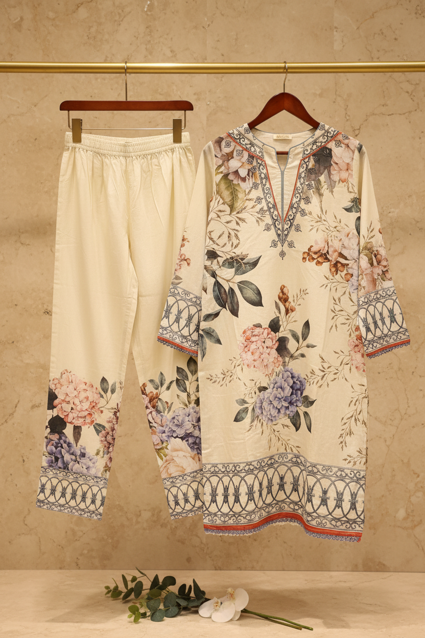 REG | The Co-Ord Collection | Women's 2 Piece Sets | 10 Colours & Designs | Floral Print Tops & Straight Leg Trousers | Casual & Everyday Wear