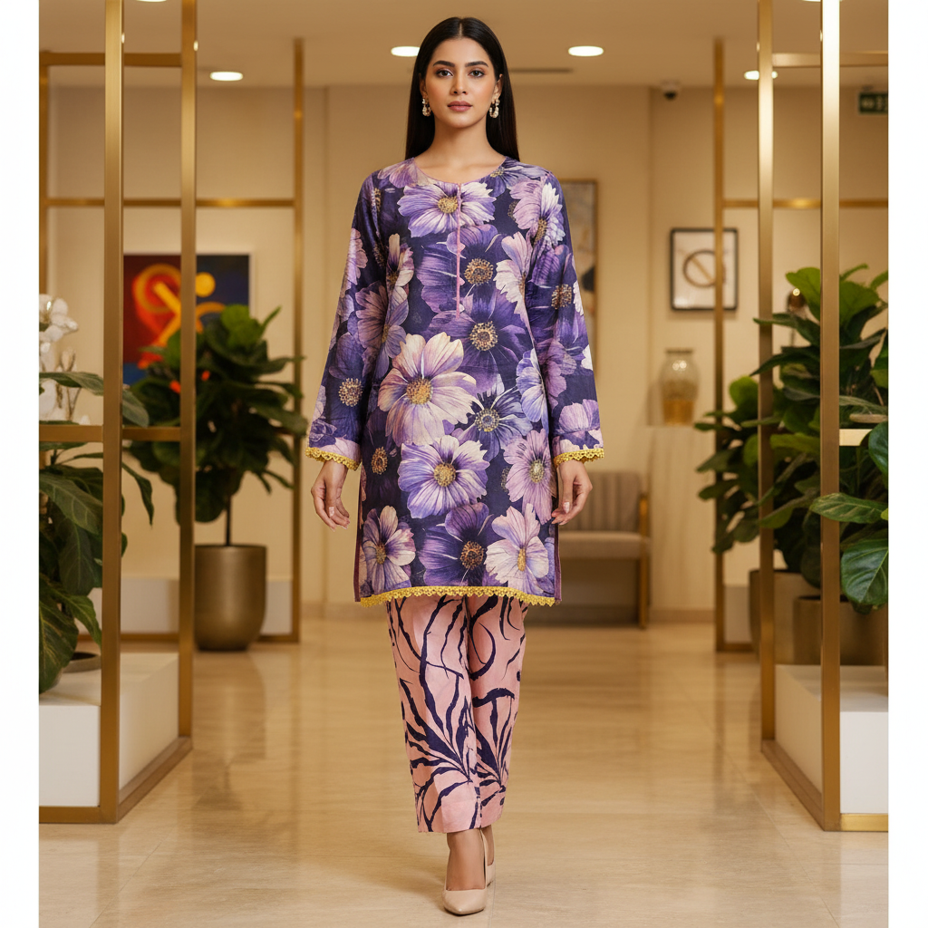 REG | The Co-Ord Collection | Women's 2 Piece Sets | 10 Colours & Designs | Floral Print Tops & Straight Leg Trousers | Casual & Everyday Wear