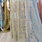 FZS Nira Ice blue colour embroidered