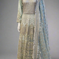 FZS Nira Ice blue colour embroidered
