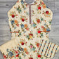 Sana Safinaz H243-14A white colour digital floral printed