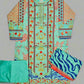 Sana Safinaz H243-04A turquoise green colour