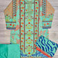Sana Safinaz H243-04A turquoise green colour