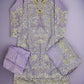 BRQ CHTL lilac color hand embellished in pearls crystals stones
