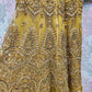 ZKA harvest gold colour hand embellished with pearls