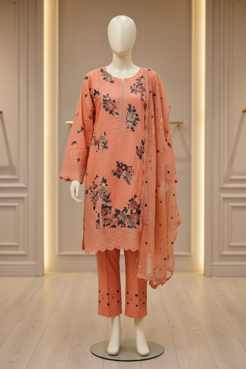 The Rainbow of Linen | Six Dreamy Shades, One Elegant Suit | Florals for Eid & Brunches | Plus Sizes