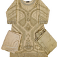 MB sand beige colour hand embellished in pearls crystals stones