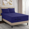 Extra Deep Fitted sheets pure polycotton easy care sizes single double king bed