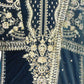 IMZ Emerald Colour Velvet with Gold Hand Embroidery Kurti (Top) Only in Sizes (S to 7XL) - AdoreByKhwahish