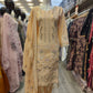 Light peach colour cotton embroidered shalwar kameez with chiffon embroidered dupatta in sizes [L to 8XL] women wear traditional plus size - AdoreByKhwahish