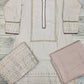Lilac pink colour chiken cotton embroidered shalwar kameez with embroidered plazzo trousers in cotton fabric size (S to 8XL) womenswear plus size cotton dress comfort clothing - AdoreByKhwahish