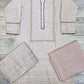 Lilac pink colour chiken cotton embroidered shalwar kameez with embroidered plazzo trousers in cotton fabric size (S to 8XL) womenswear plus size cotton dress comfort clothing - AdoreByKhwahish