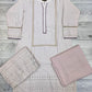 Lilac pink colour chiken cotton embroidered shalwar kameez with embroidered plazzo trousers in cotton fabric size (S to 8XL) womenswear plus size cotton dress comfort clothing - AdoreByKhwahish